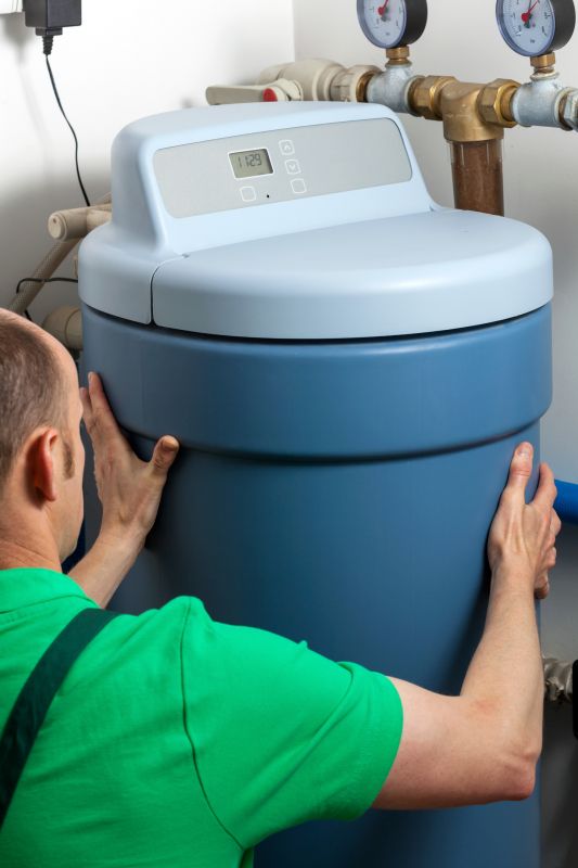 Installing Water Softener Components